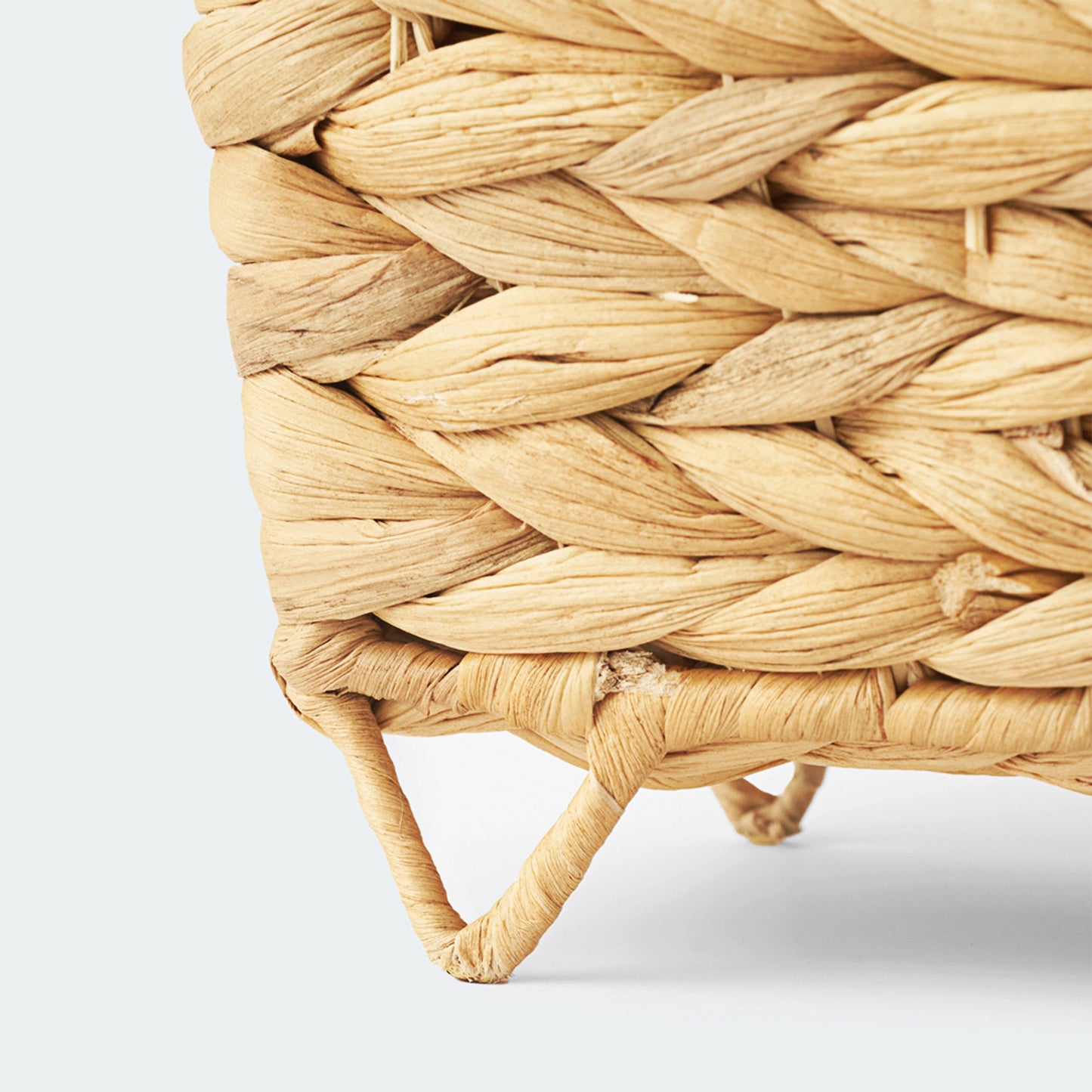 Water Hyacinth Rectangular Magazine Basket
