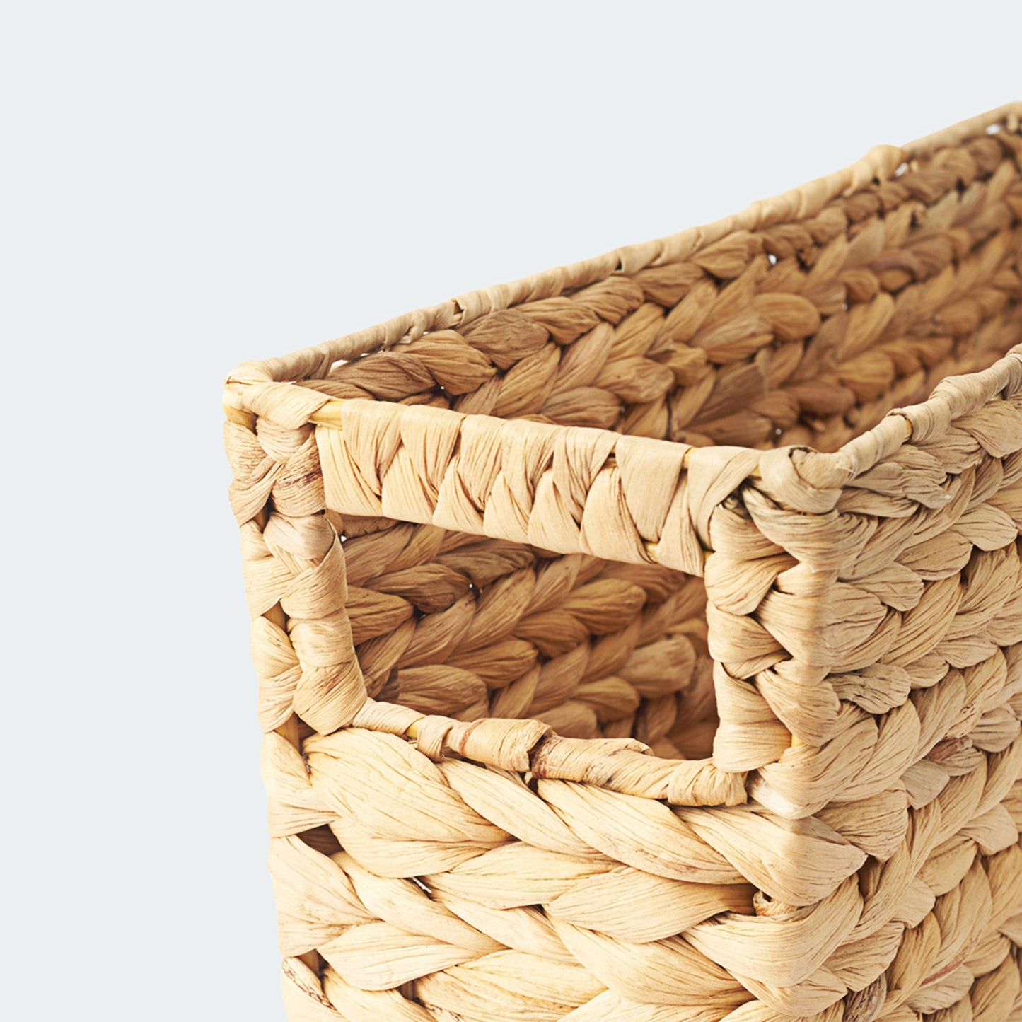 Water Hyacinth Rectangular Magazine Basket